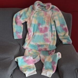 Rue21 Cozy Collection Tie-Dye Pajama Set